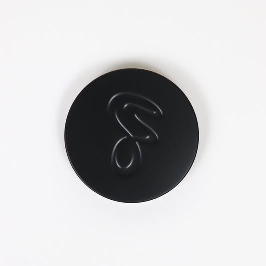 Magnetic Jar Lid - Full Size in black with a smooth, curved design for easy opening and closing.