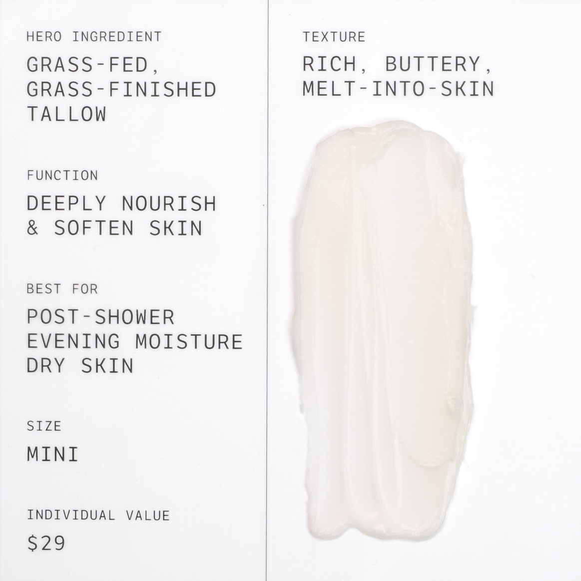 Mini Vanilla Body Set